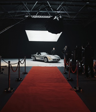 Великий SOFTBOX 6×12 м для авто‑зйомки в павільйоні Києва