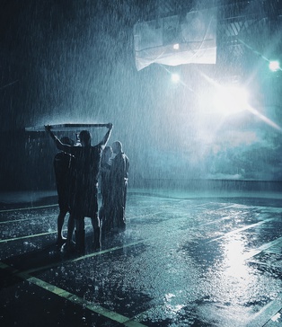 павільйон для кінозйомок з дощем | rain effect studio Kyiv | artificial rain filming Kyiv | controlled rain stage rental