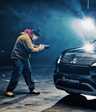 Синхронізація імпульсного світла та постійного джерела для Mitsubishi Motors Ukraine.
