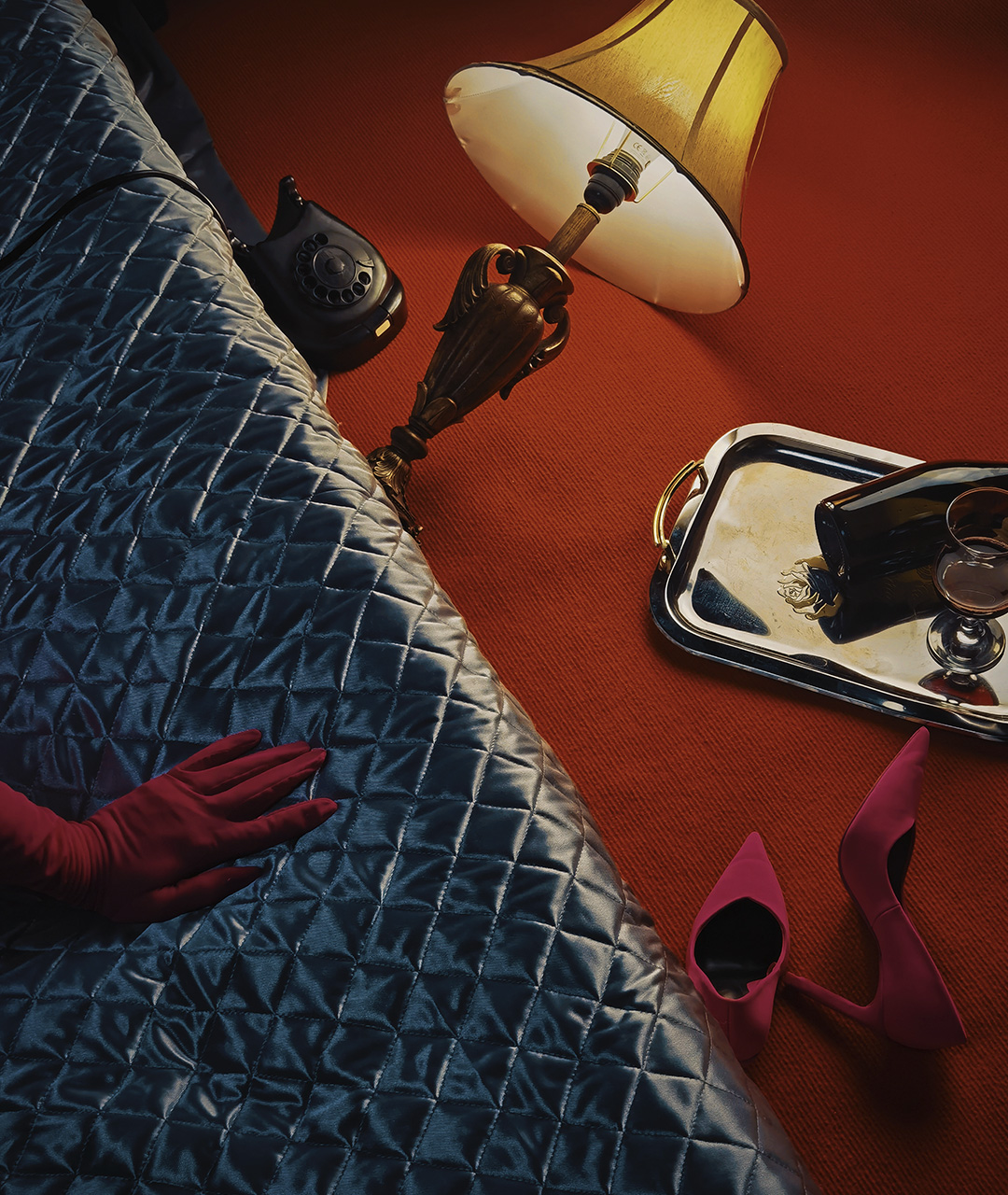 Сет-дизайн для зйомок у басейні в чорному павільйоні | Художник-постановник Свиридов Юрій