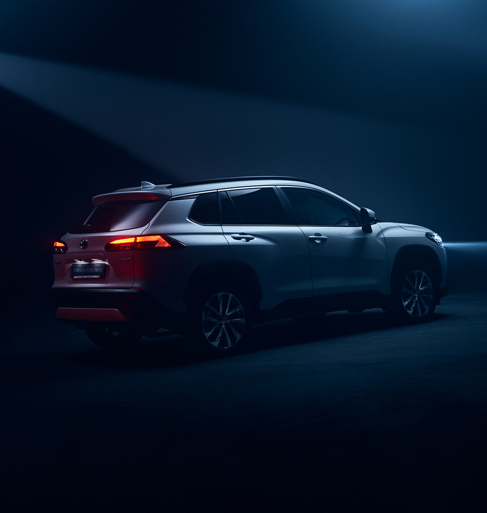 Toyota Corolla Cross 2023 | Съемка автомобилей в павильоне | Автомобиль в фотостудии | Съемка авто в студии | Съемочный павильон Киев | Съемка автомобилей | Съемочный павильон с возможностью съемки автомобилей