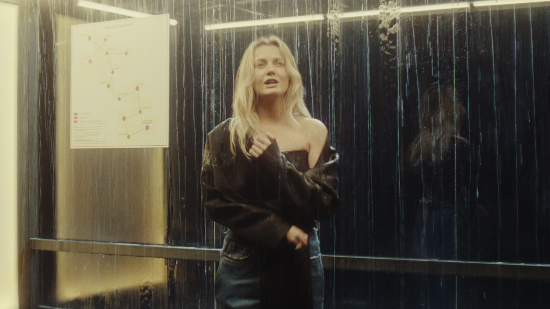 Штучний дощ у павільйоні Київ | локація для зйомок кампейнів | Оренда студії з дощем | студія для зйомок відео київ | зйомка під дощем