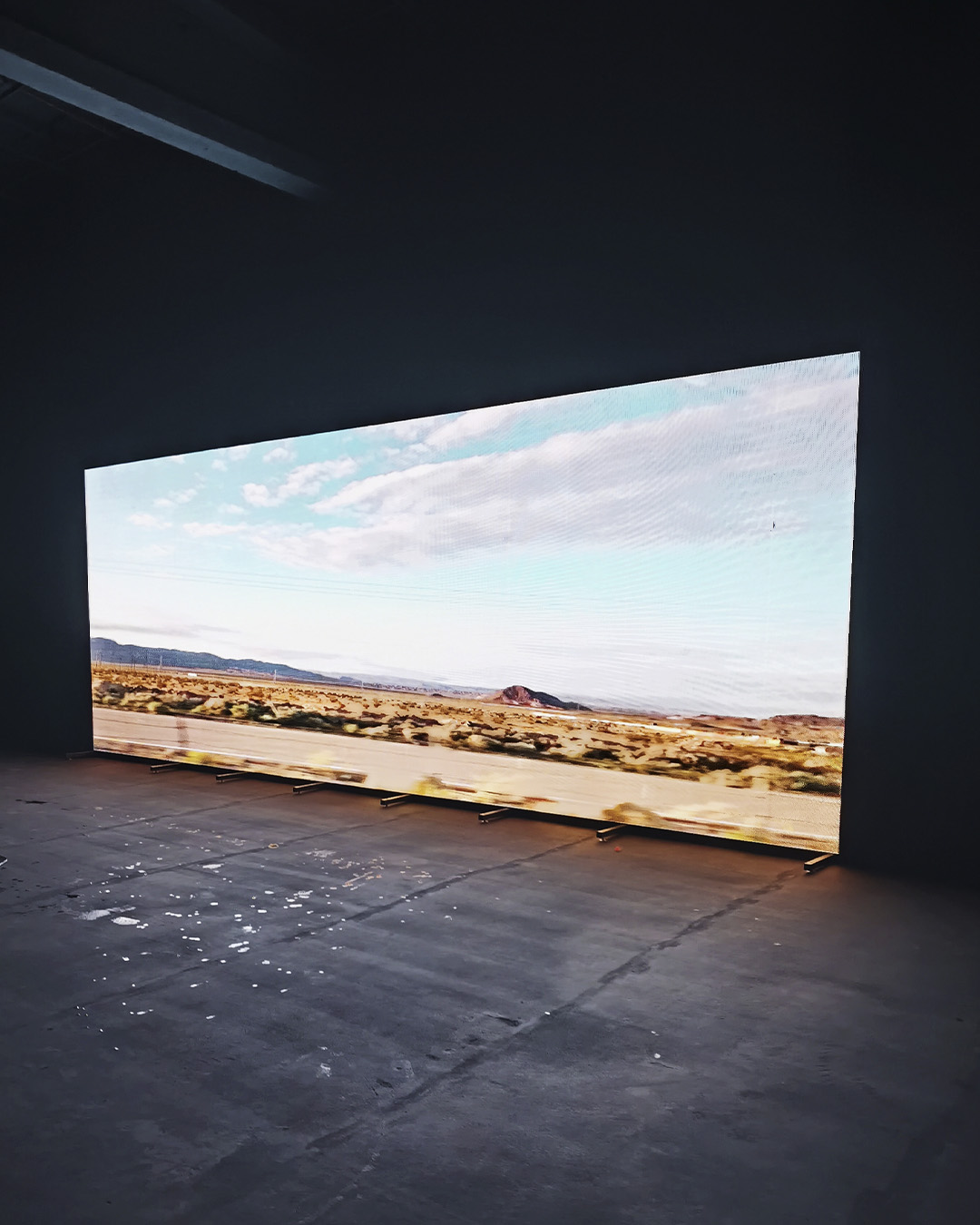 Зйомка з використанням LED екрана в студії Київ