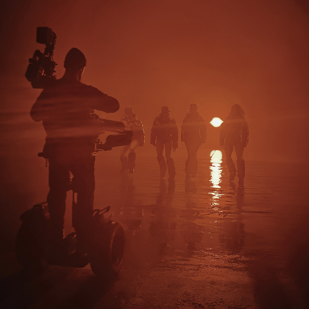 Операторська робота Max Salo зі стедікамом на зйомках кліпу POSITIFF у Києві