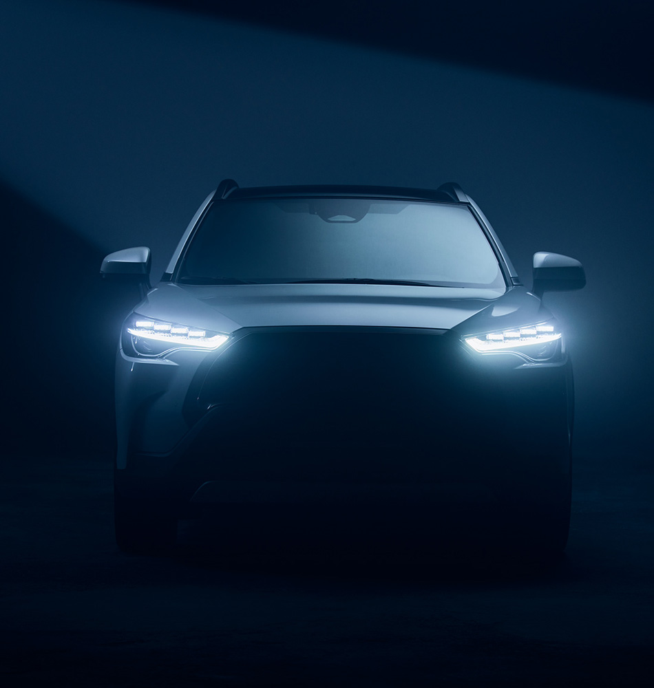 Toyota Corolla Cross 2023 | Автомобільна зйомка Київ | Знімальний павільйон у Києві | Відео зйомка автомобілів у студії Київ | Павільйон для зйомки авто Київ | зйомки автомобілів у студії Київ | чорний павільйон для зйомок відео Київ |