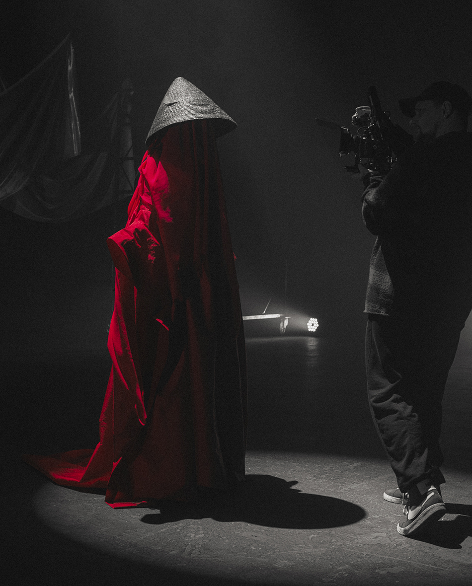 Klavdia Petrivna зйомка клипа в Києві | локація для зйомок кліпів | велика циклорама Київ