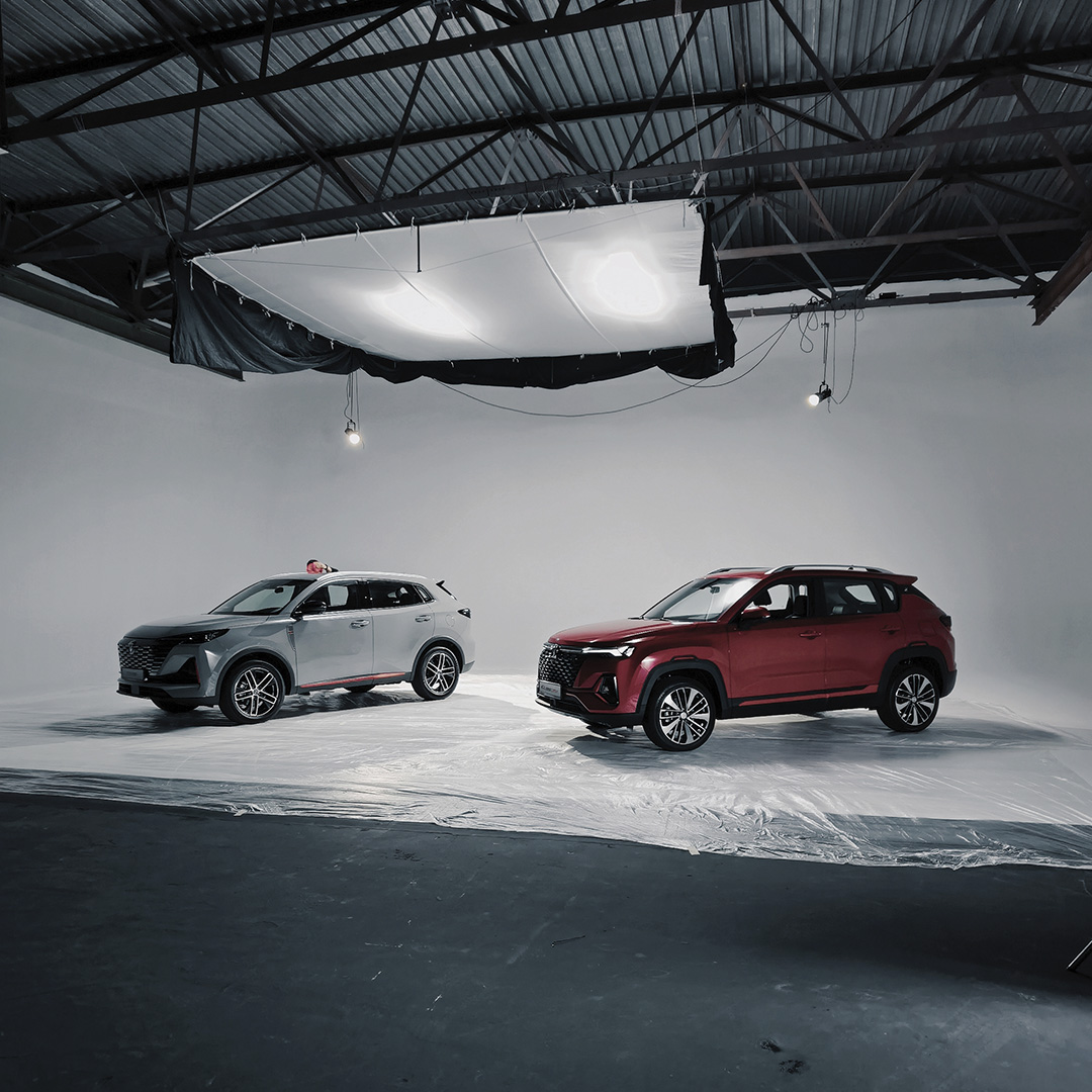 Автомобільна зйомка з фрост рамою