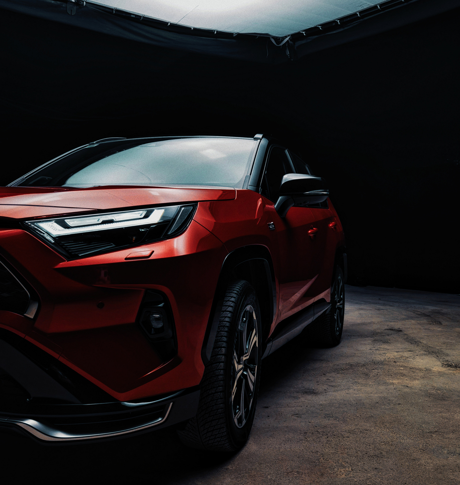 Toyota RAV4 Hybrid | Зйомка автомобілів у павільйоні | Автомобіль у фотостудії | Зйомка авто у студії | Знімальний павільйон Київ