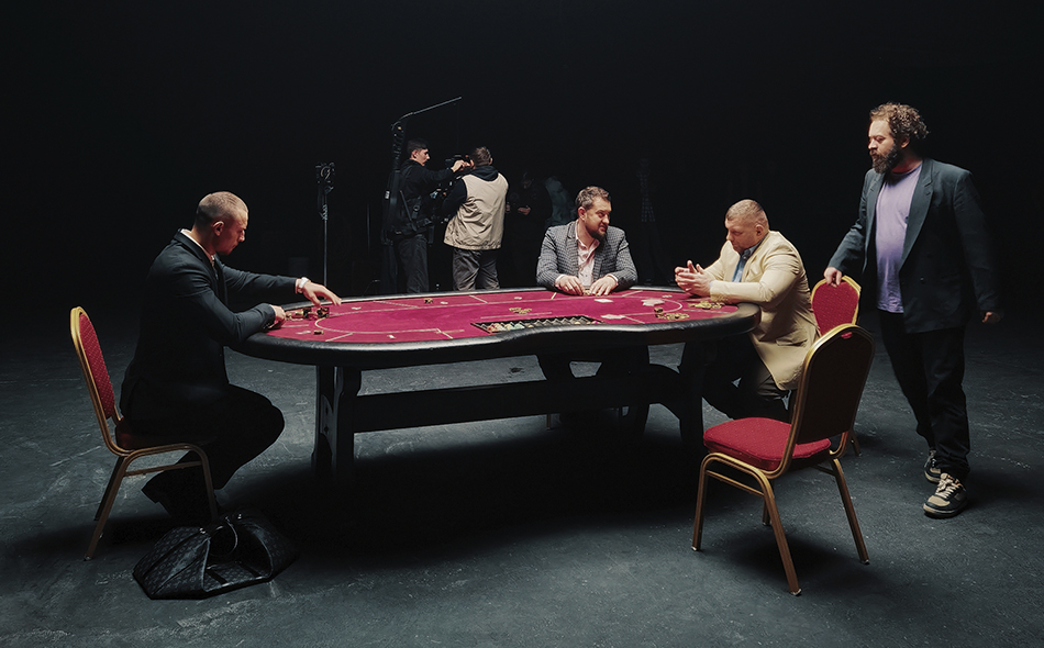 Зйомка кліпу LADA MAYBE: Тарас Цимбалюк у павільйоні Stage 3 Darkness