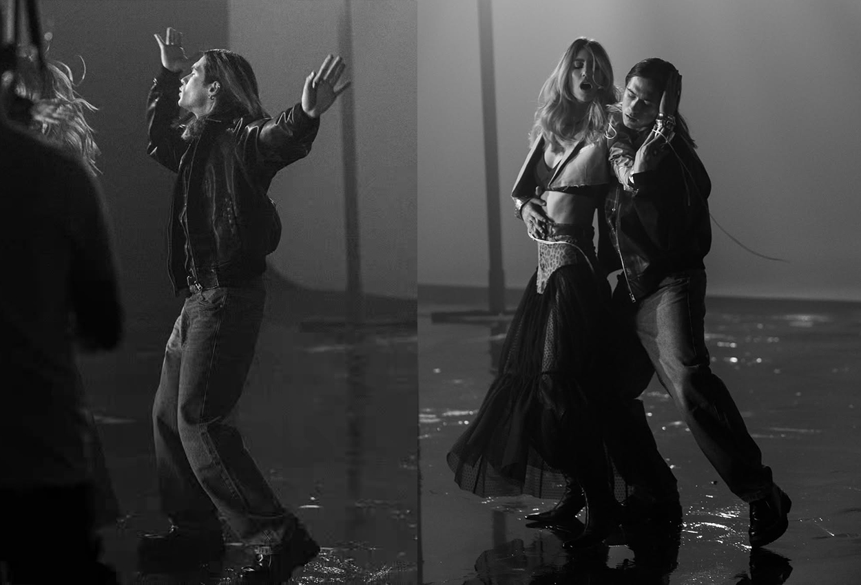 Оренда-біла-циклорам-Київ-Ulyana-Shuba-Taxi-Car-Shooting-Stage-3-Darkness-зйомка-автомобіля-на-білій-циклорамі