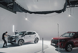 Кейс зйомок авто Changan Auto Ukraine Локація для зйомок авто Changan Auto Ukraine та перша фотосесія нового бренду в Україні